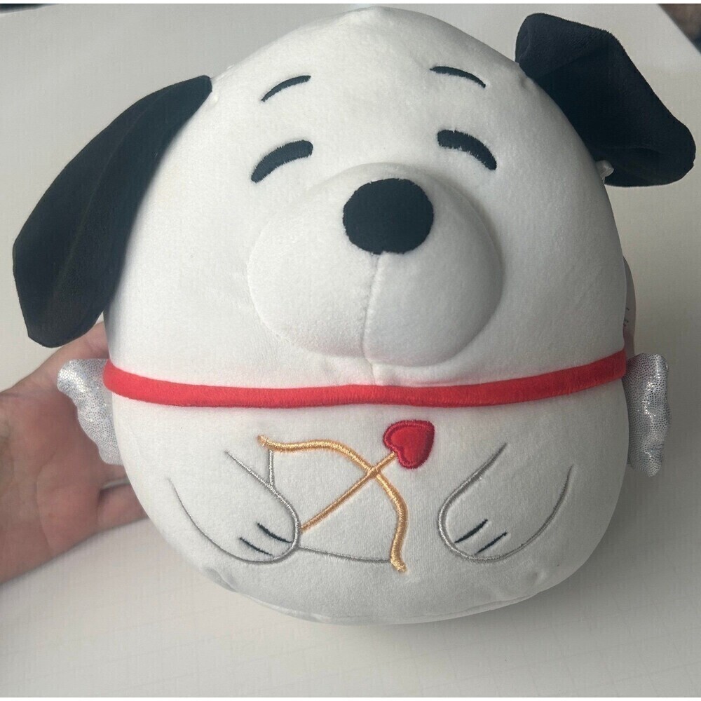 NWT Squishmallows Peanuts Valentines Snoopy 8" Plush Dog Stuffed Toy